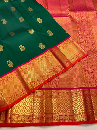 Kanchivaram Silk SBE207L1-7 By SRISHTA