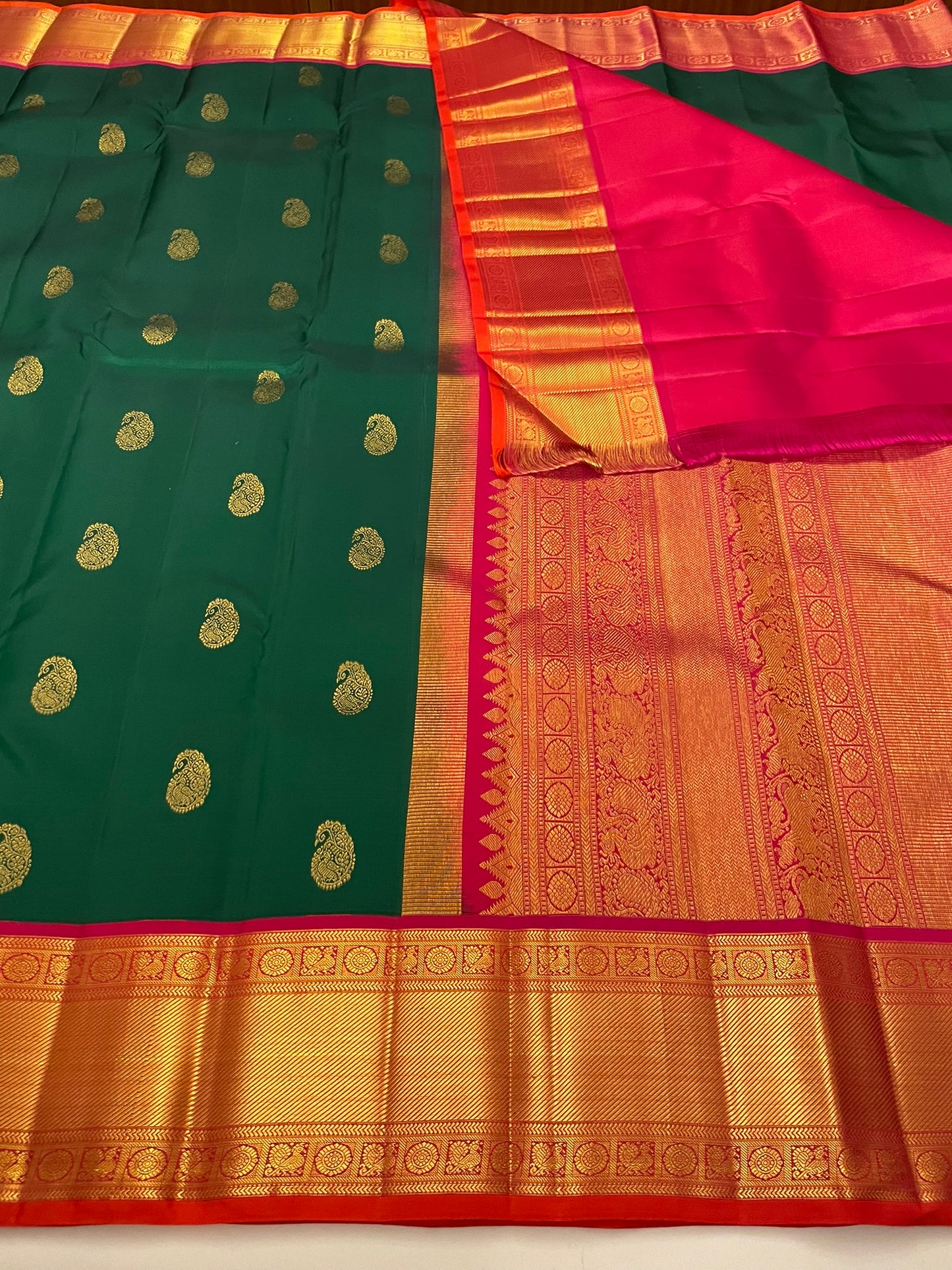 Kanchivaram Silk SBE207L1-7 By SRISHTA