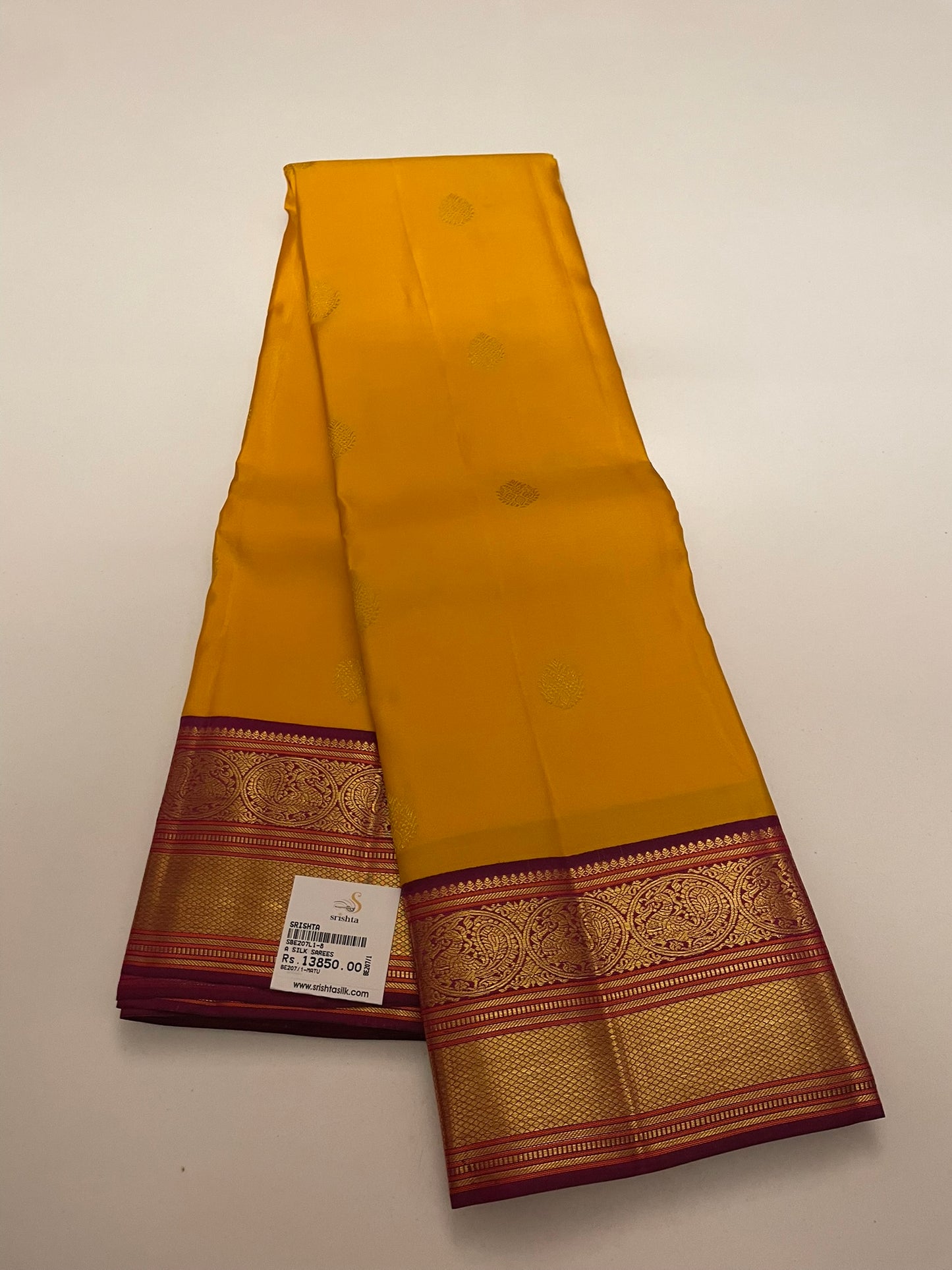 Kanchivaram Silk SBE207L8-1 By SRISHTA
