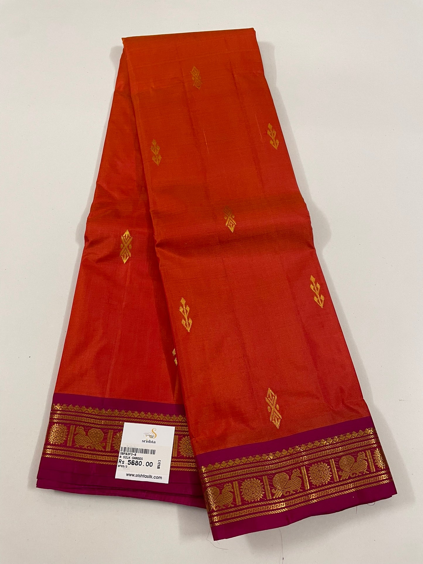 Kanchivaram Silk SBF63F3-8 By SRISHTA