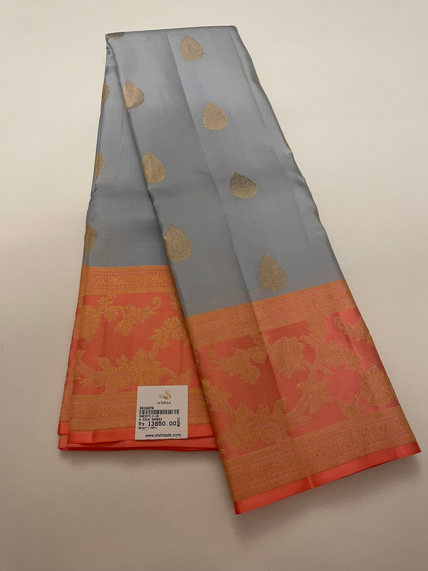 Kanchivaram Silk SBE207L1-18 By SRISHTA
