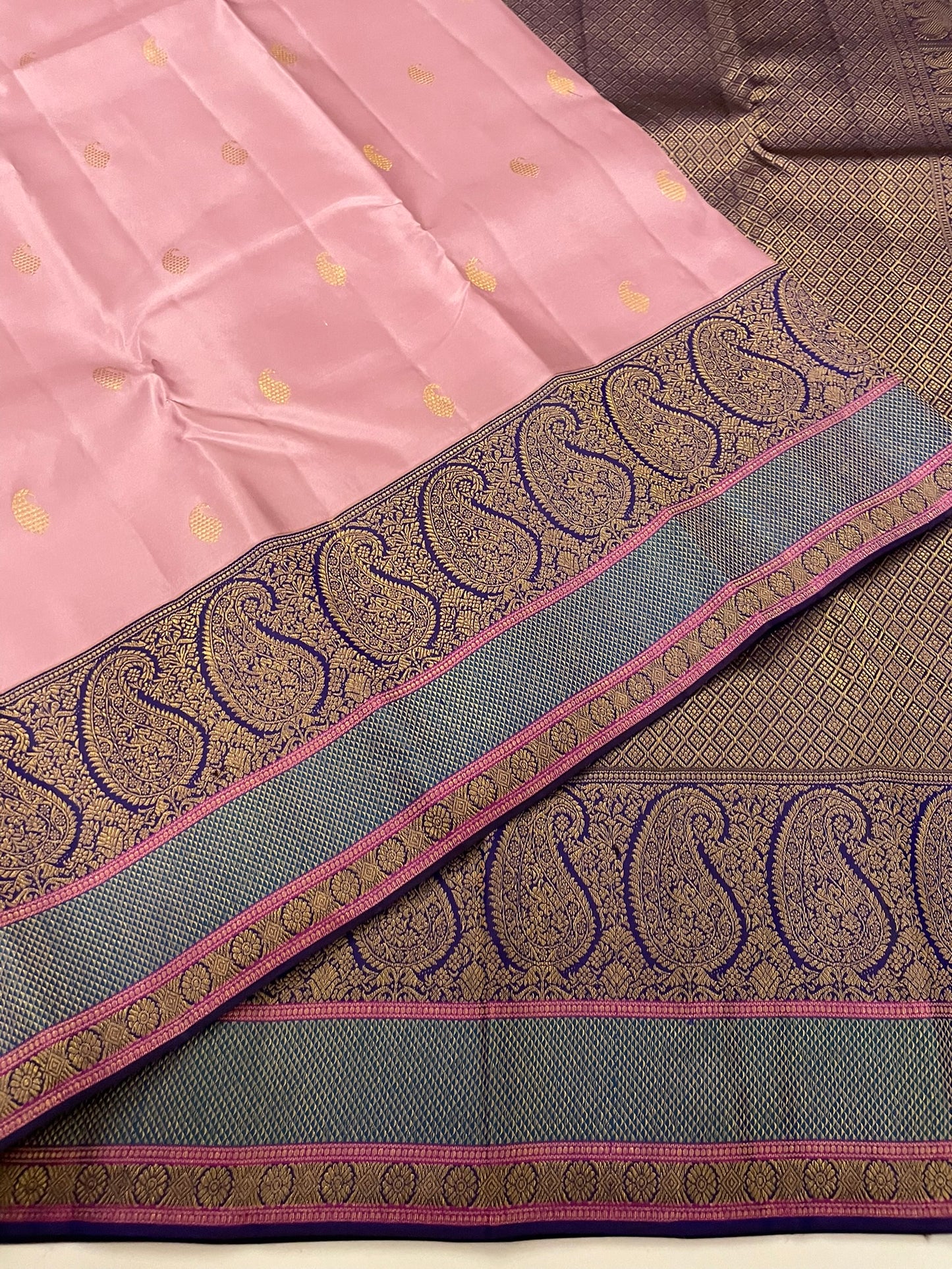 Kanchivaram Silk SBE207L2-5 By SRISHTA