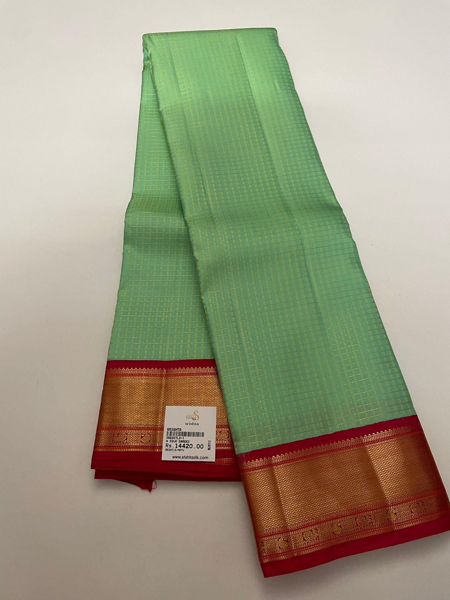 Kanchivaram Silk SBE207L2-1 By SRISHTA
