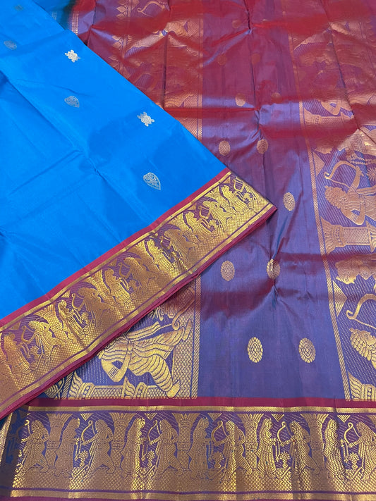 Kanchivaram Silk SBF63F5-12 By SRISHTA