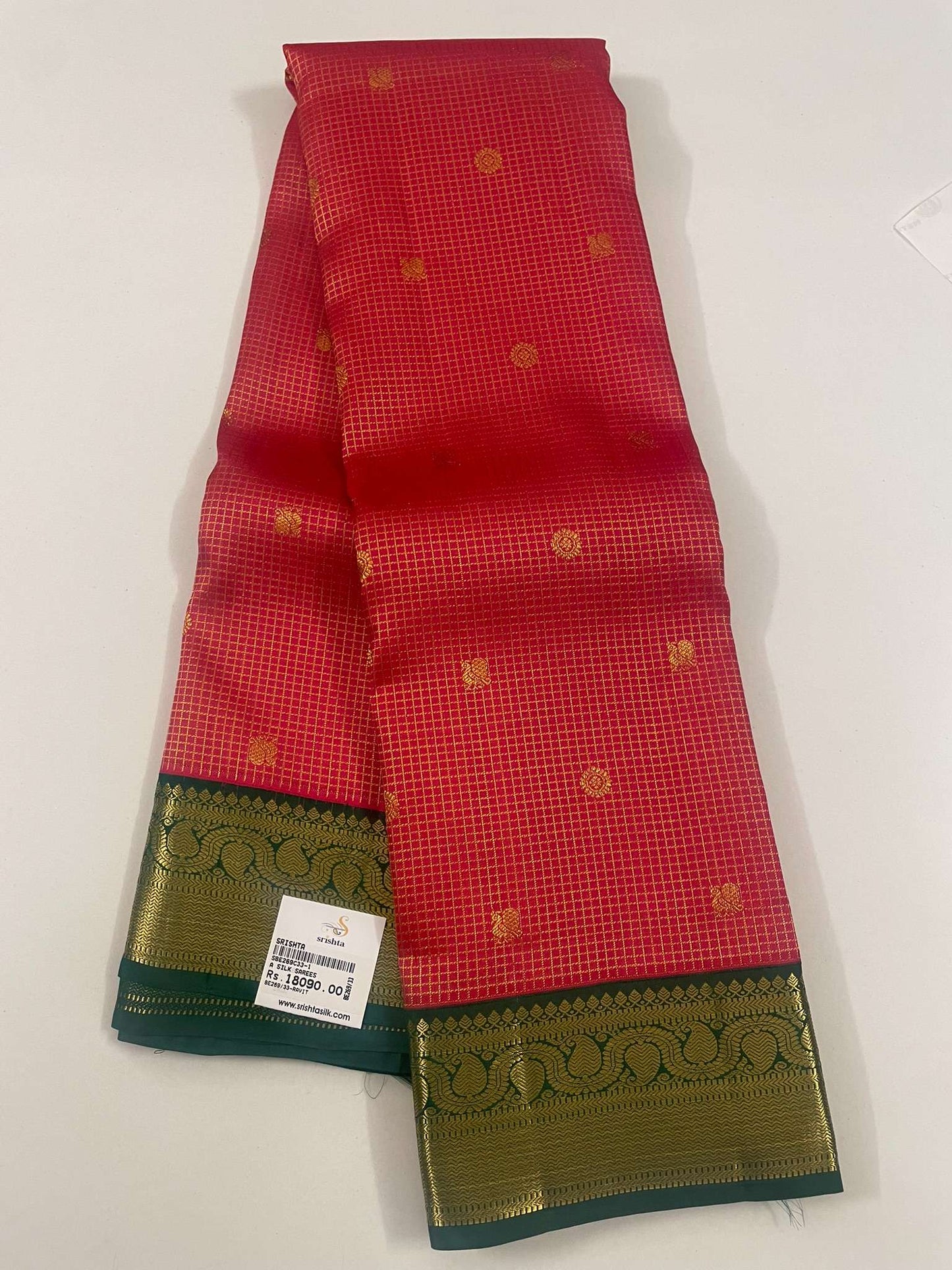 Kanchivaram Silk SBE269C33-1 By SRISHTA