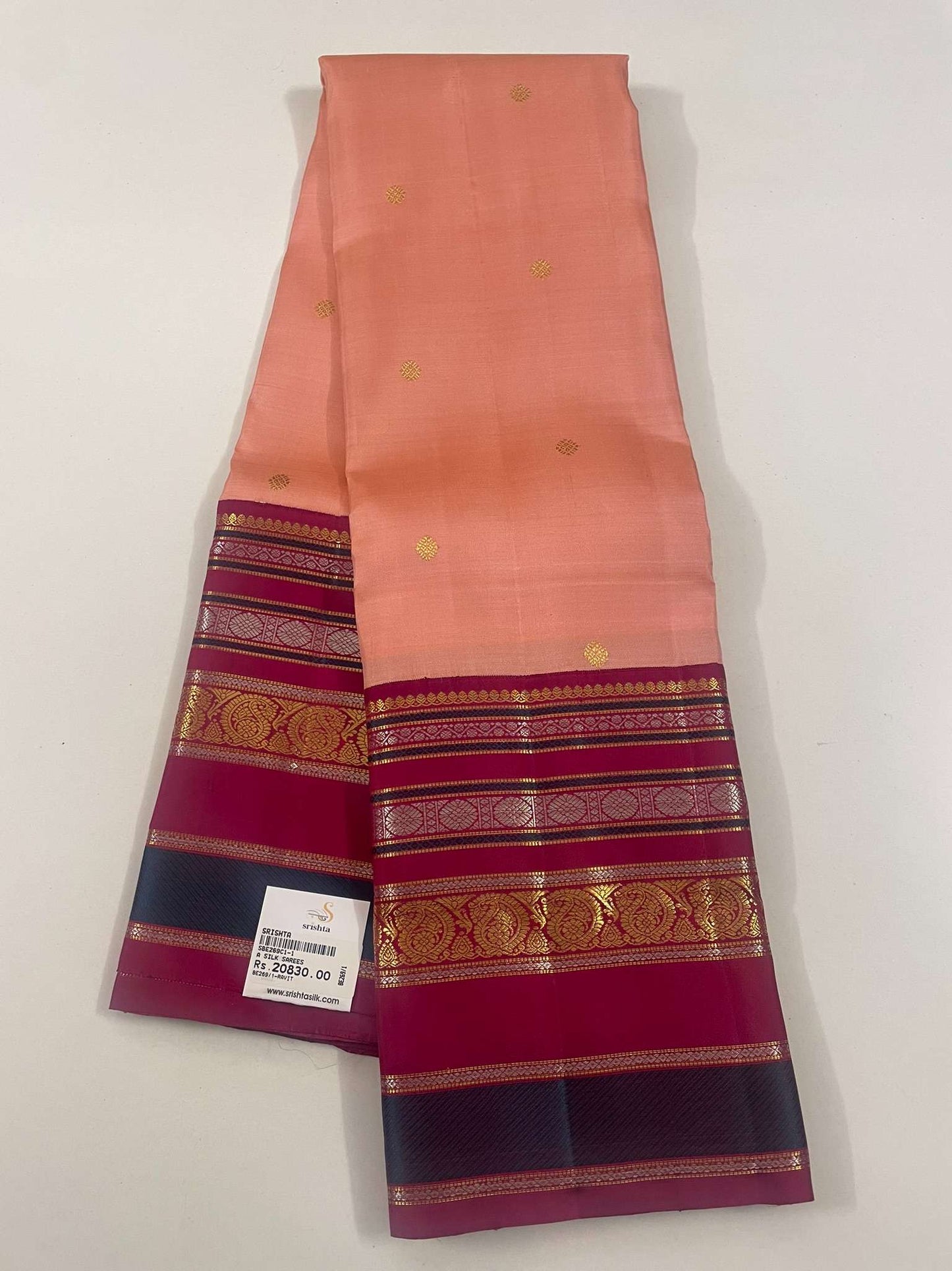 Kanchivaram Silk SBE269C1-1 By SRISHTA