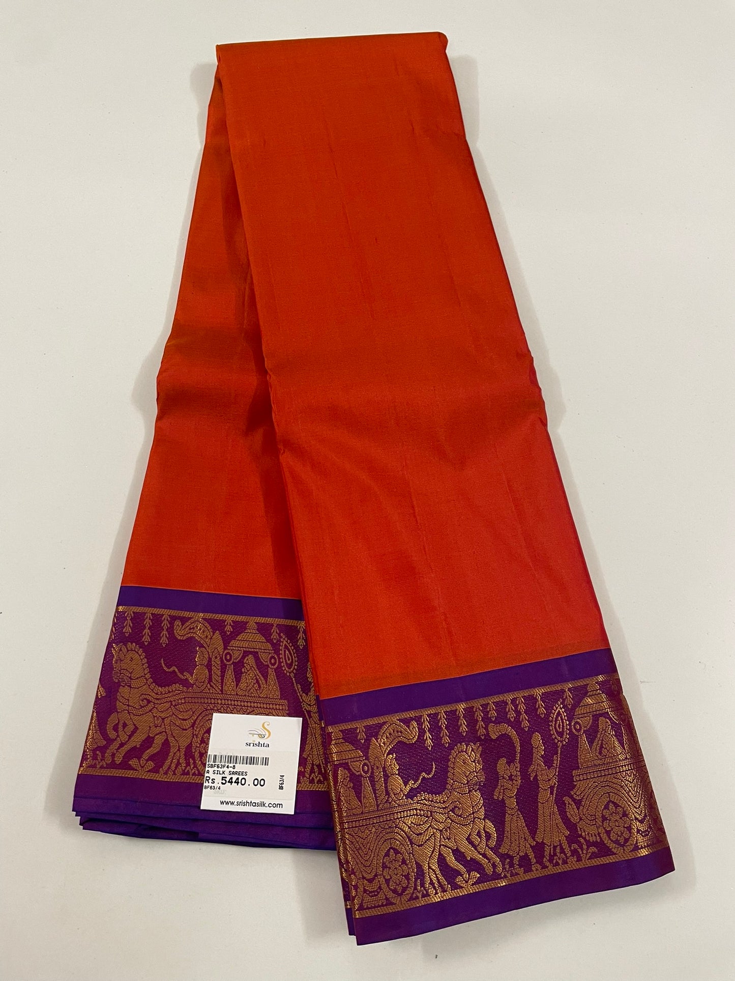 Kanchivaram Silk SBF63F4-8 By SRISHTA