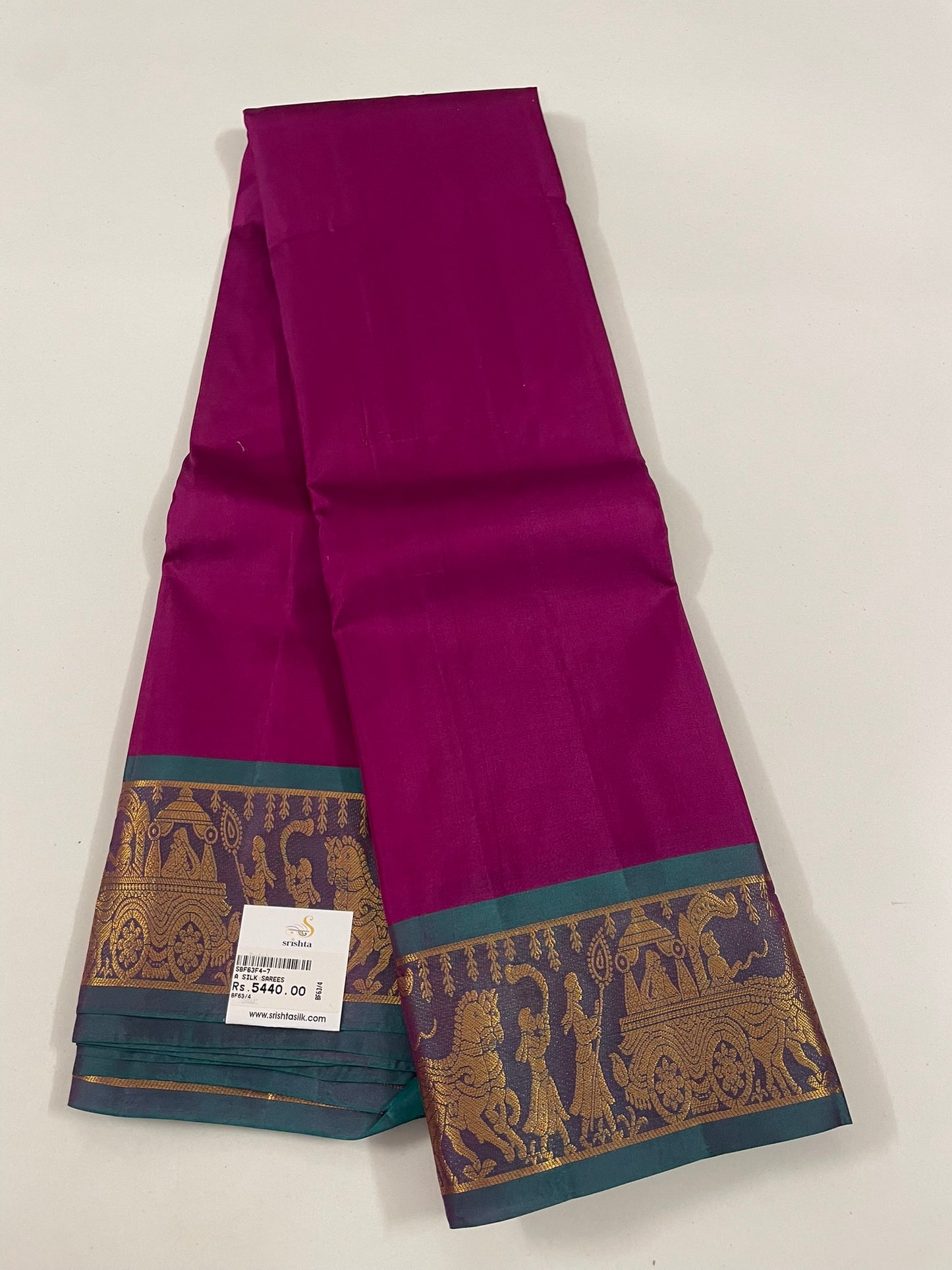 Kanchivaram Silk SBF63F4-7 By SRISHTA