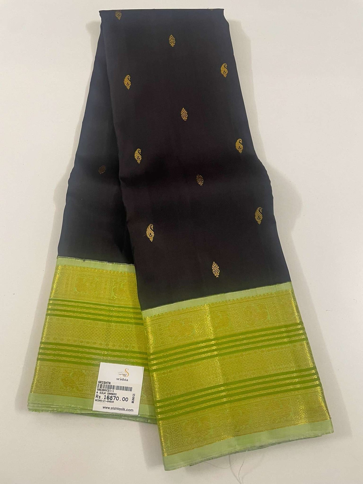 Kanchivaram Silk SBE260C21-1 By SRISHTA