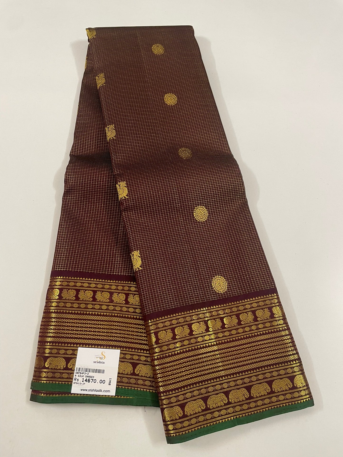 Kanchivaram Silk SBF64F3-3 By SRISHTA
