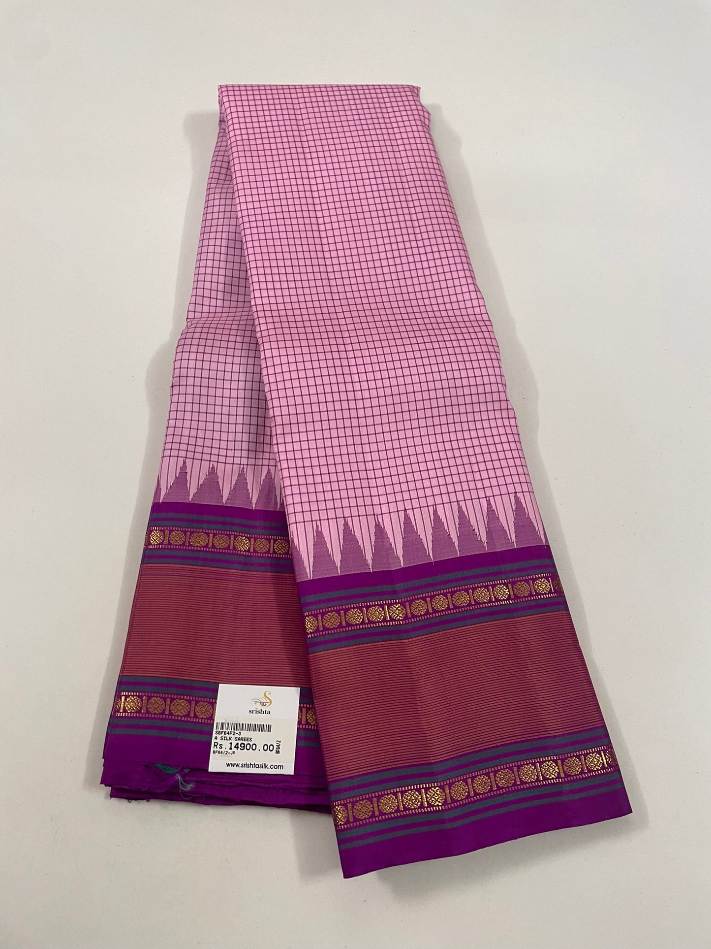 Kanchivaram Silk SBF64F2-3 By SRISHTA