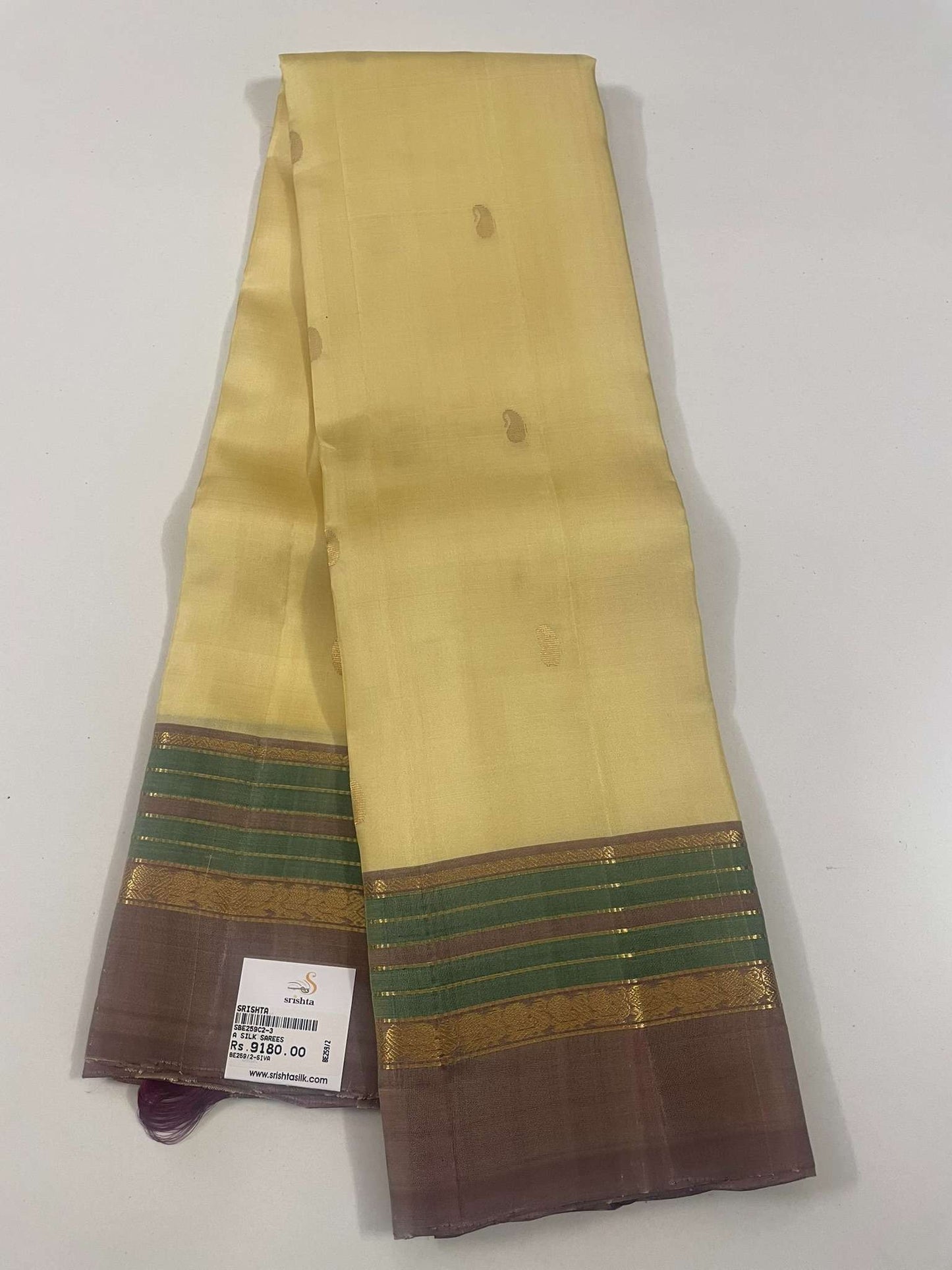 Kanchivaram Silk SBE259C2-3 By SRISHTA