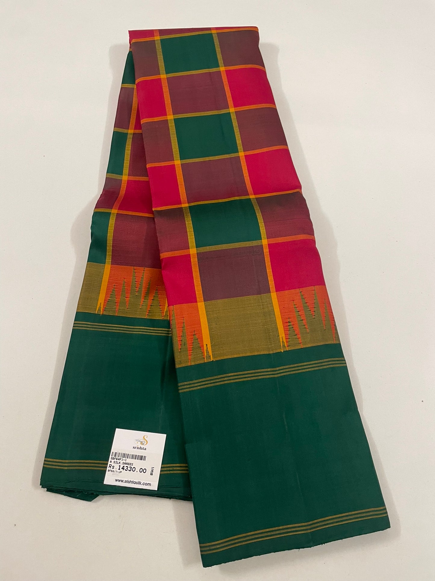Kanchivaram Silk SBF64F1-1 By SRISHTA