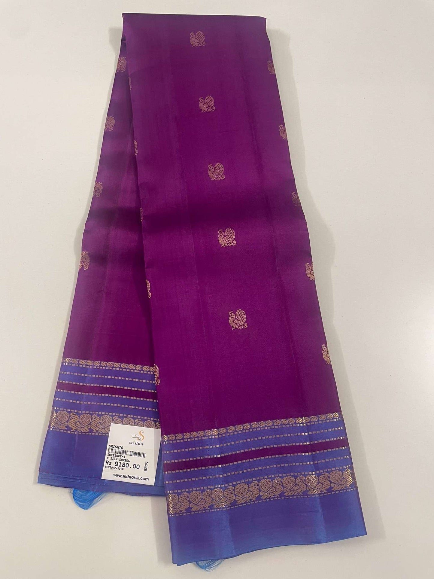 Kanchivaram Silk SBE259C2-4 By SRISHTA