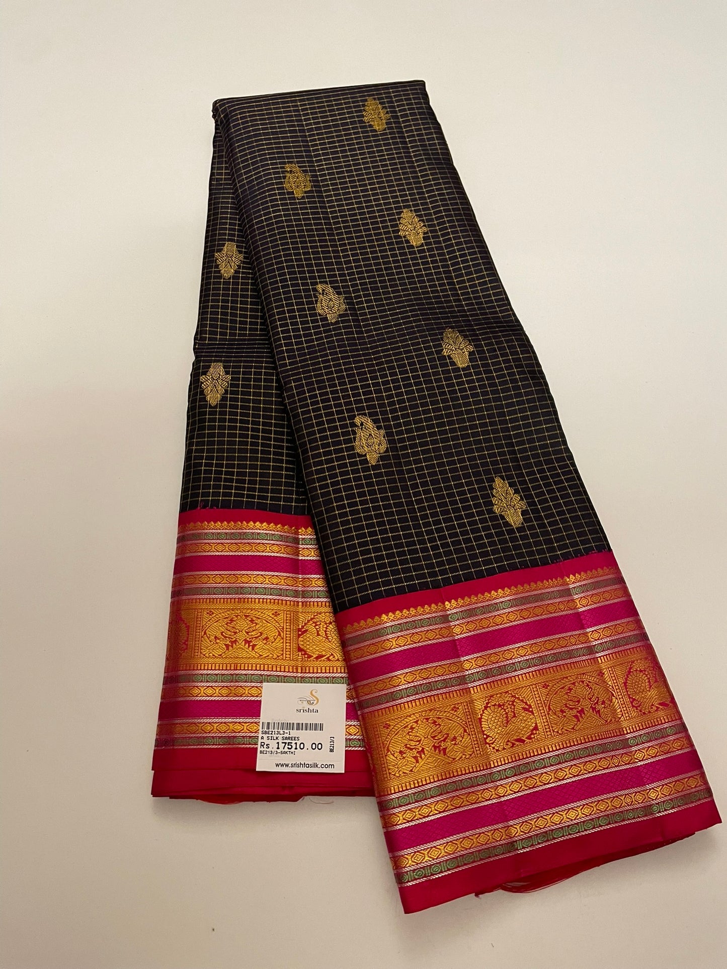 Kanchivaram Silk SBE213L3-1 By SRISHTA