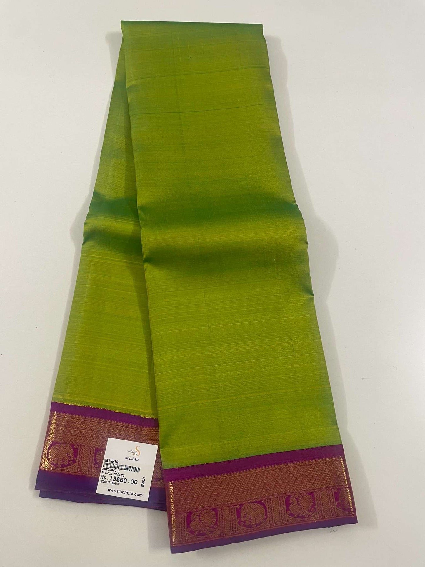Kanchivaram Silk SBE260C7-1 By SRISHTA