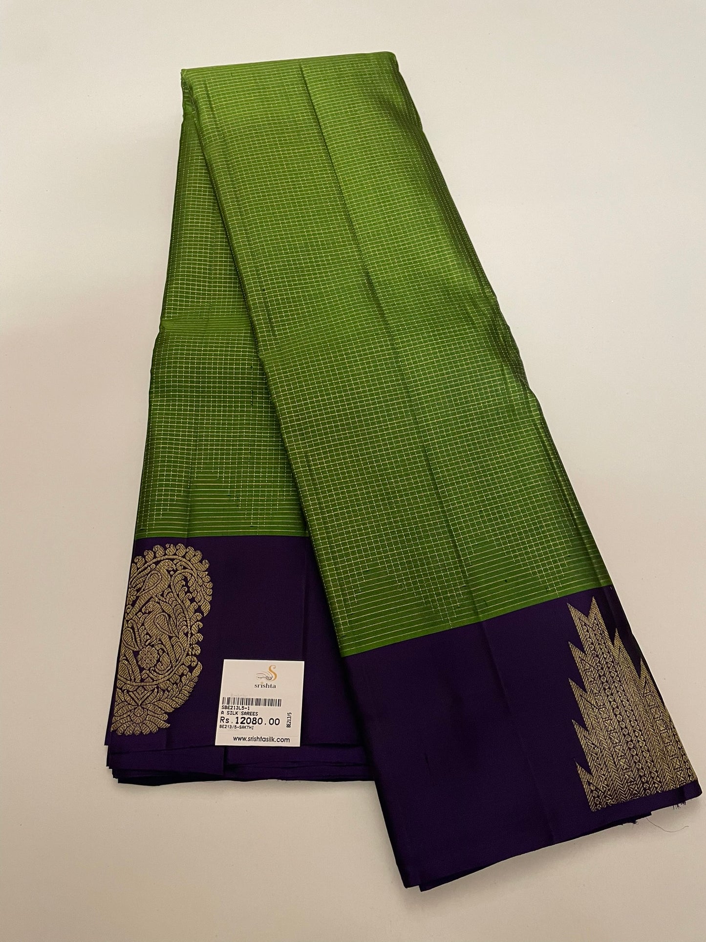 Kanchivaram Silk SBE213L5-1 By SRISHTA
