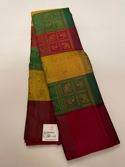 Kanchivaram Silk SBE211L4-1 By SRISHTA