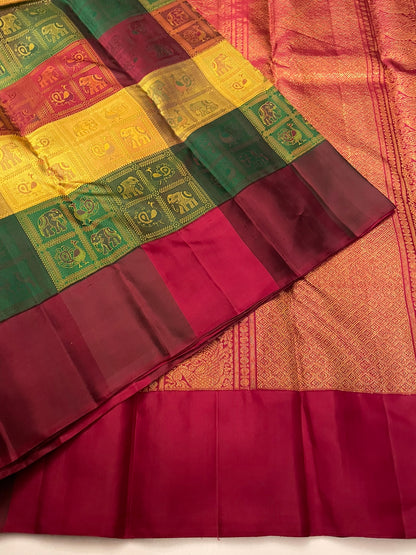 Kanchivaram Silk SBE211L4-1 By SRISHTA