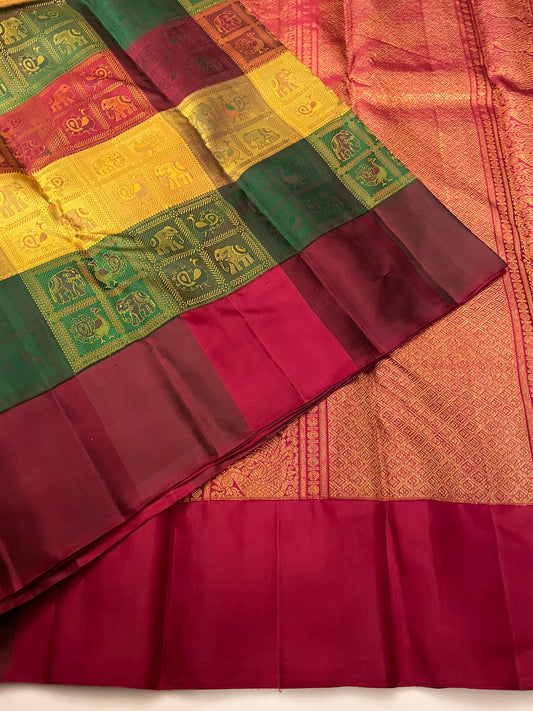 Kanchivaram Silk SBE211L4-1 By SRISHTA