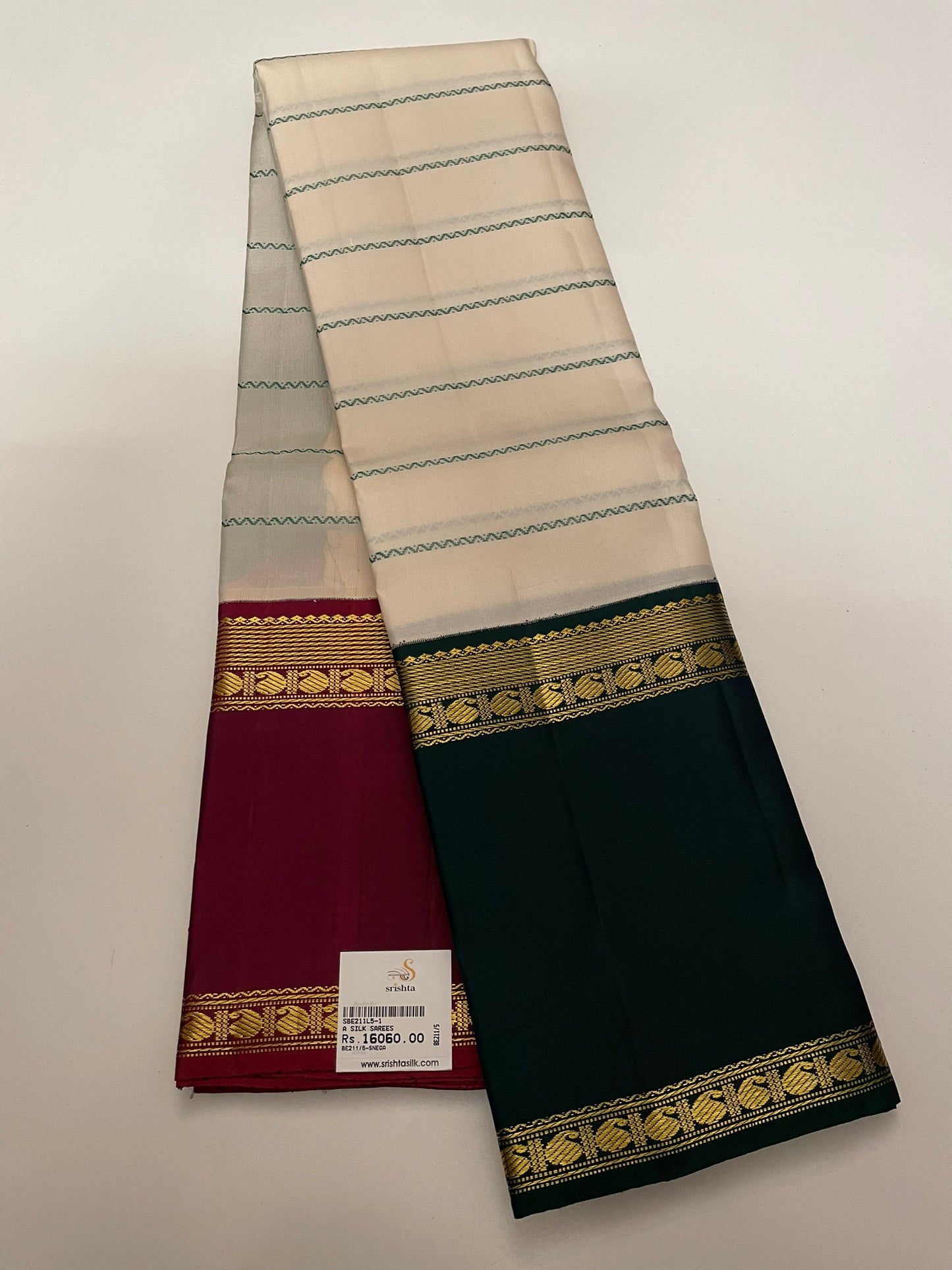 Kanchivaram Silk SBE211L5-1 By SRISHTA