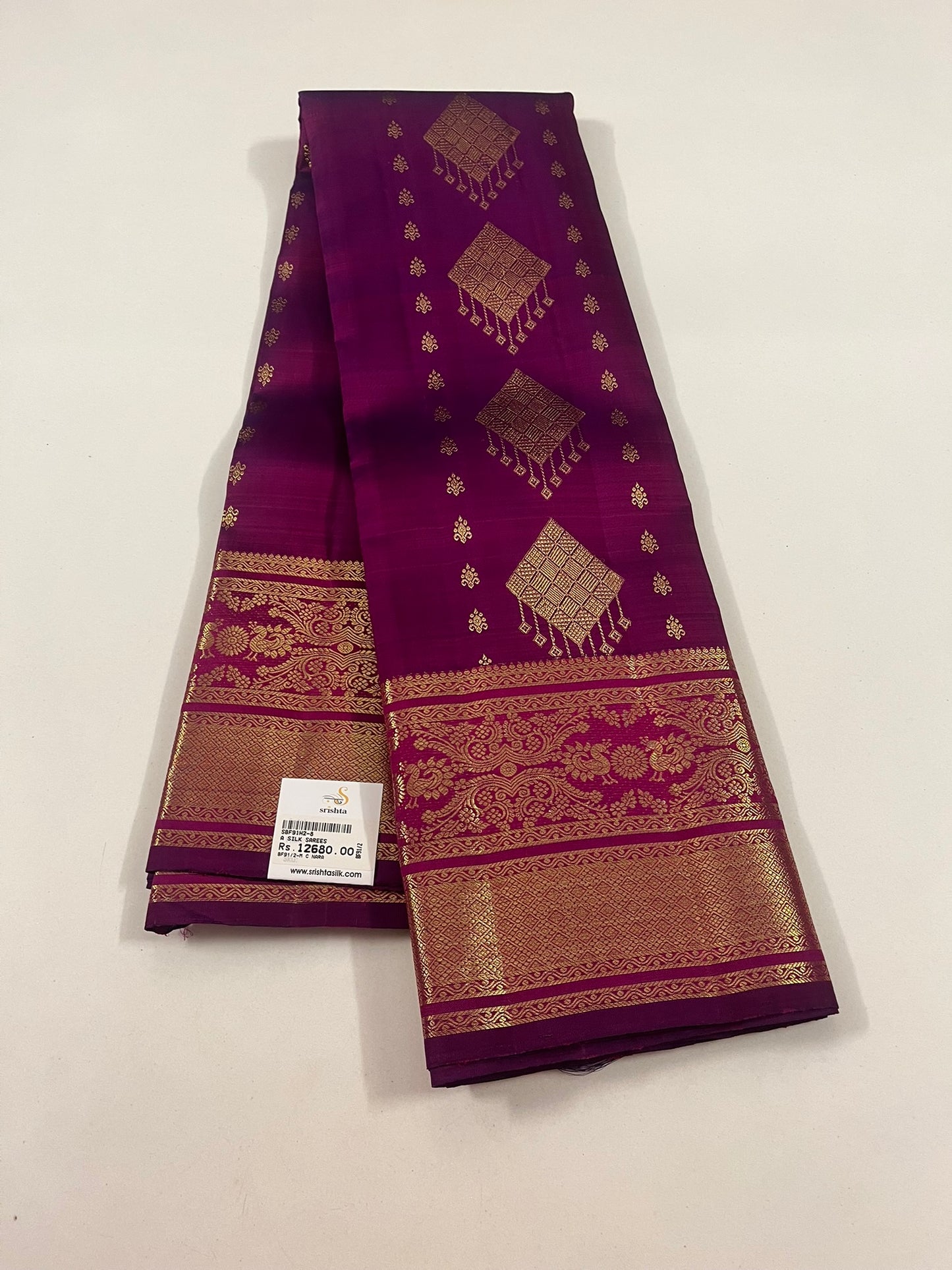 Kanchivaram Silk SBF91H2-6 By SRISHTA