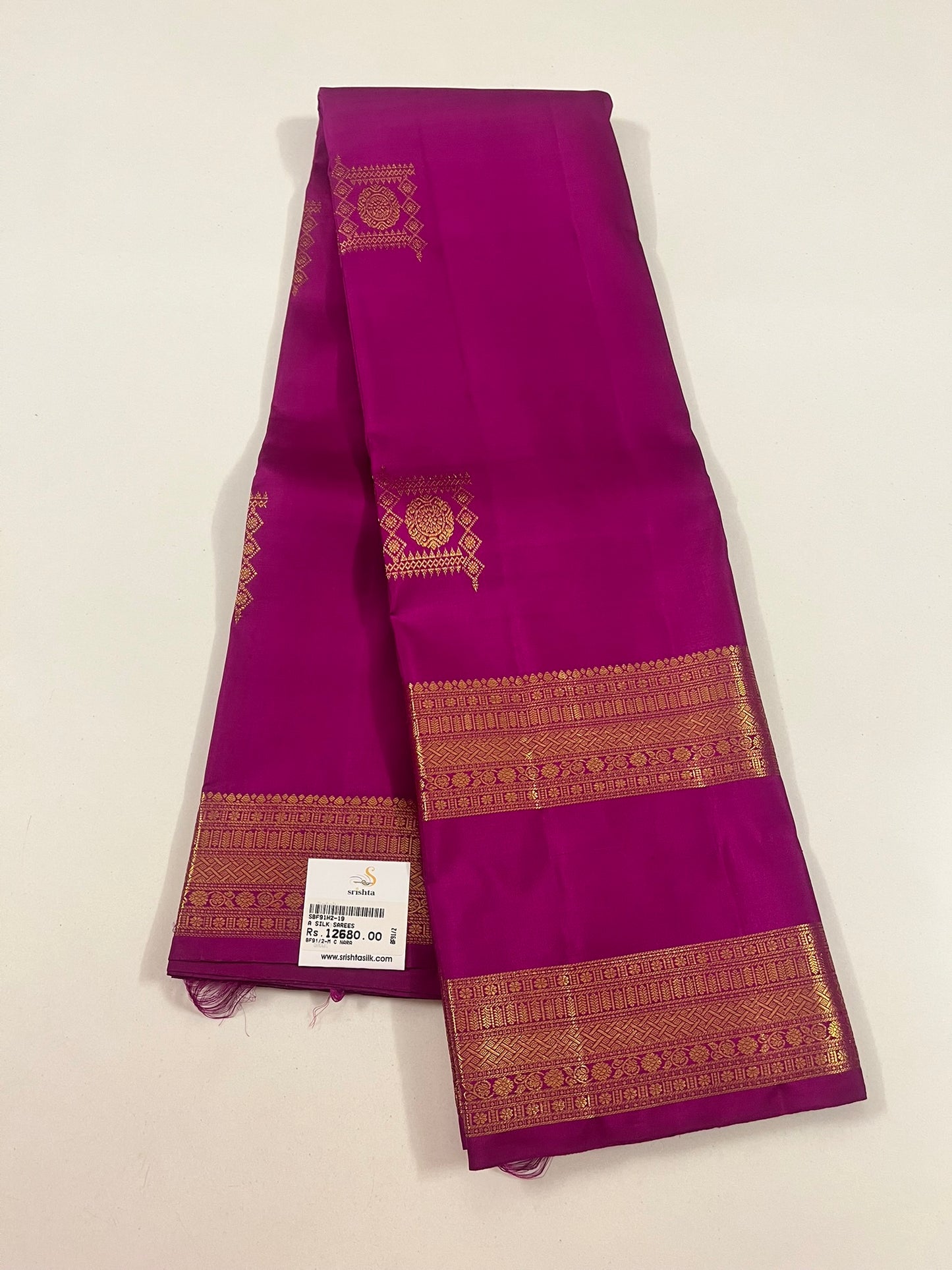 Kanchivaram Silk SBF91H2-19 By SRISHTA