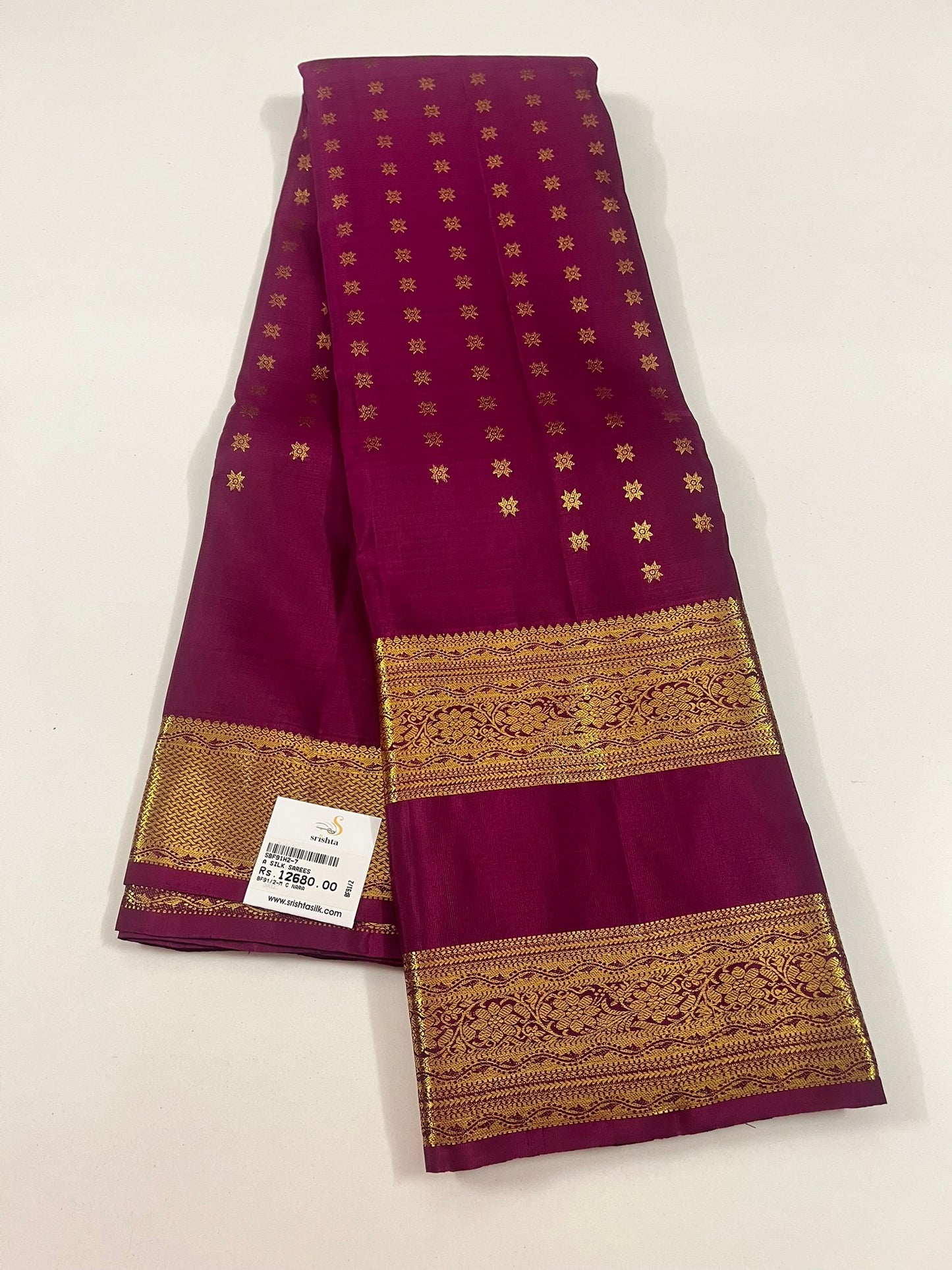 Kanchivaram Silk SBF91H2-7 By SRISHTA