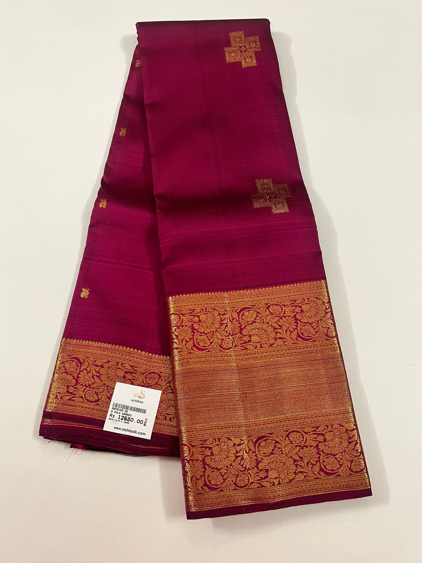 Kanchivaram Silk SBF91H2-16 By SRISHTA