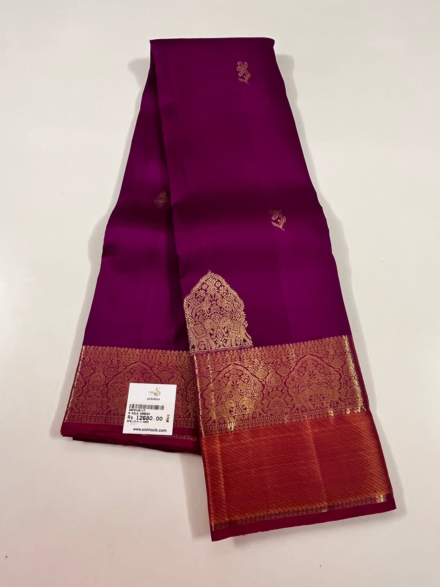 Kanchivaram Silk SBF91H2-17 By SRISHTA