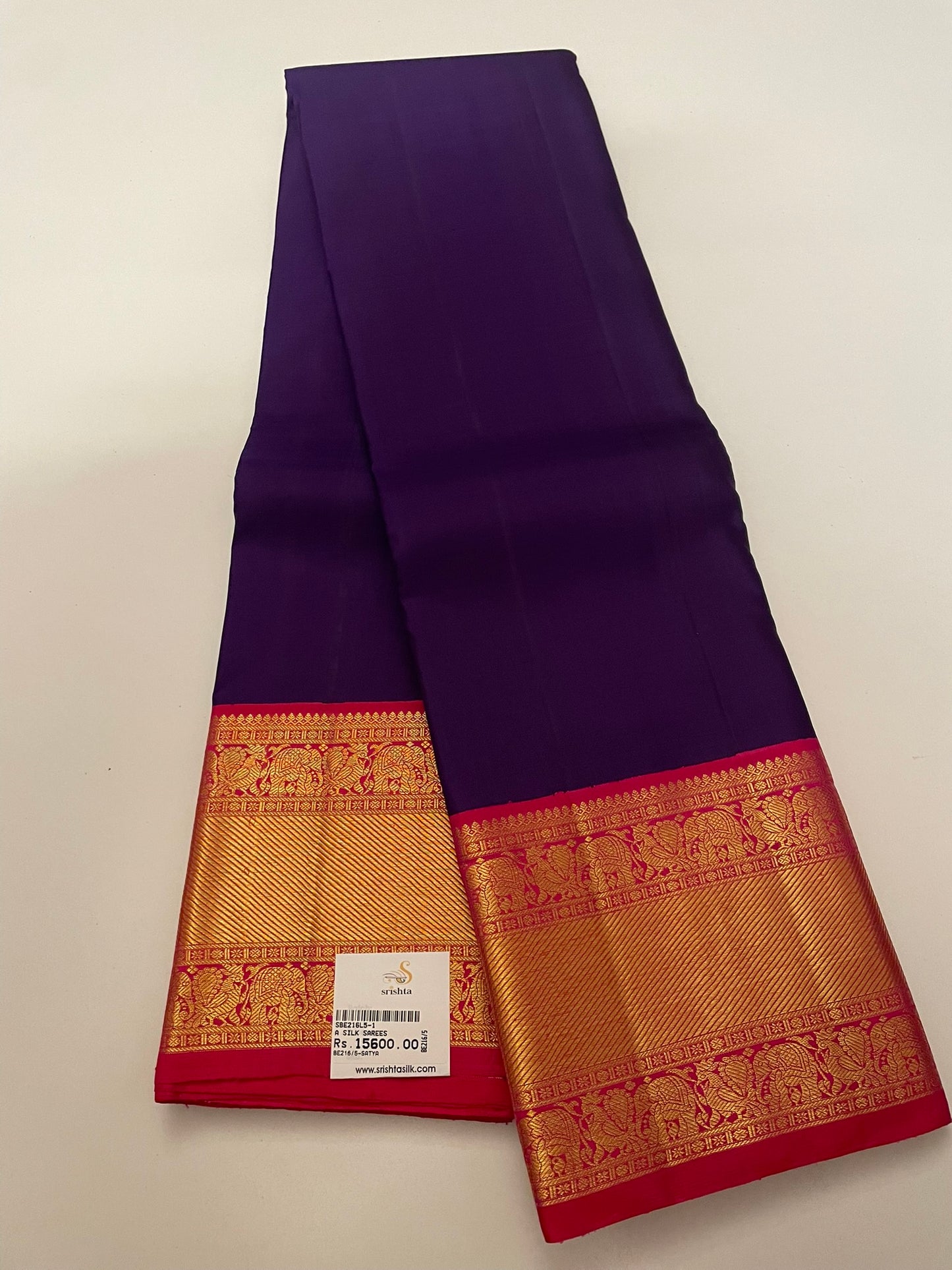 Kanchivaram Silk SBE216L5-1 By SRISHTA