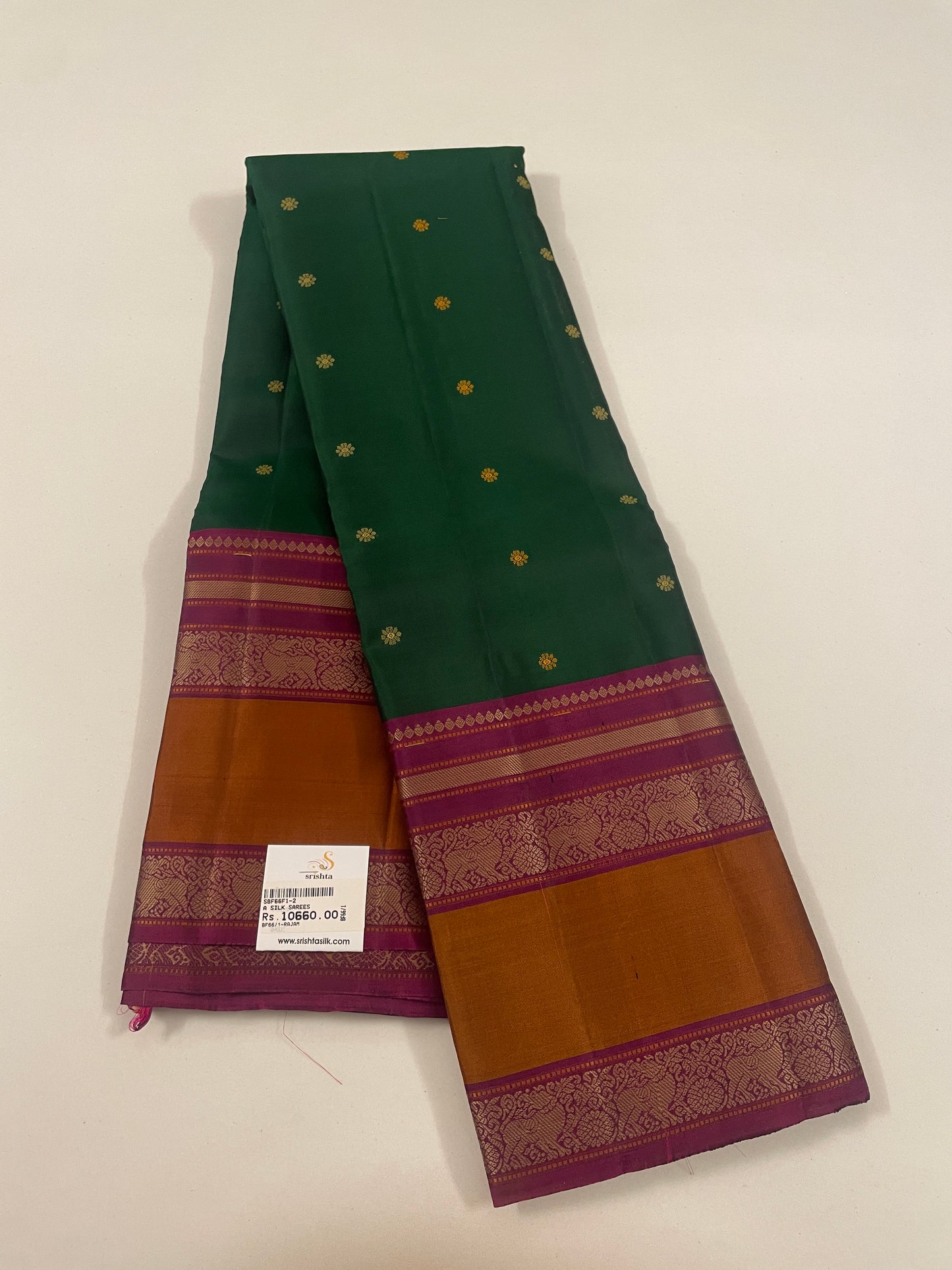 Kanchivaram Silk SBF66F1-2 By SRISHTA