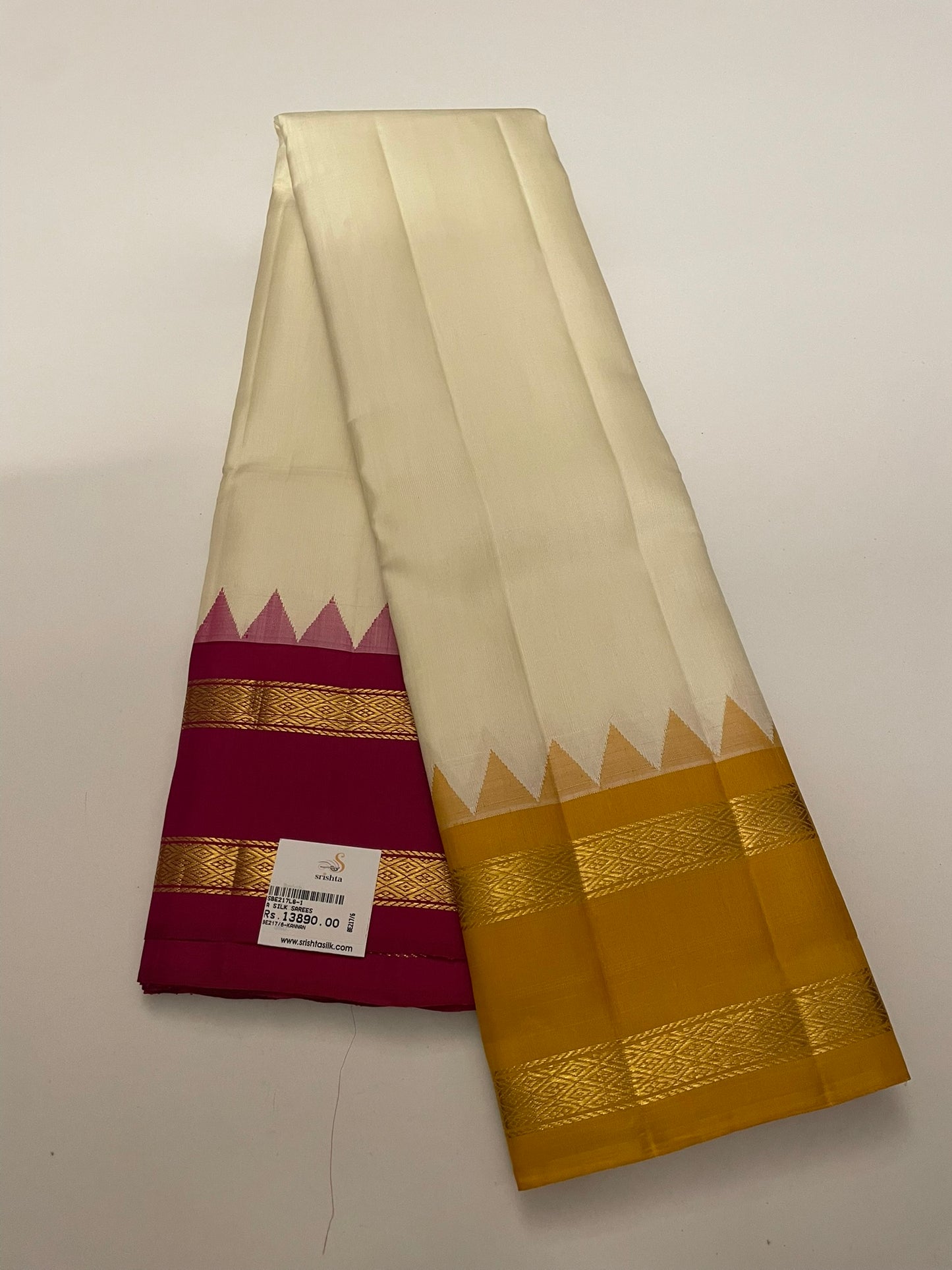 Kanchivaram Silk SBE217L6-1 By SRISHTA