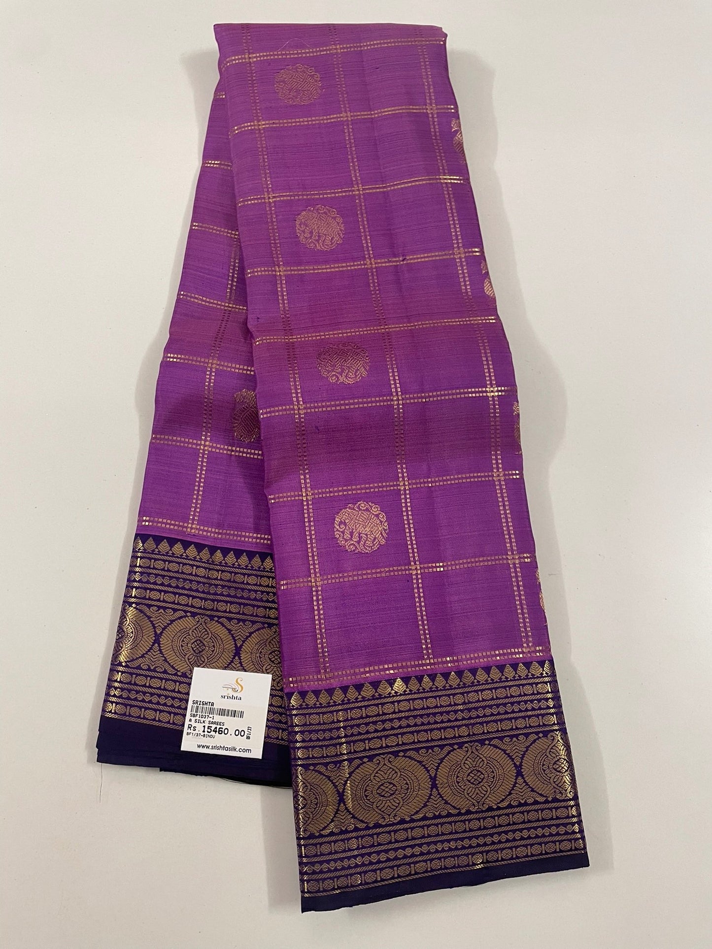 Kanchivaram Silk SBF1D37-1 By SRISHTA