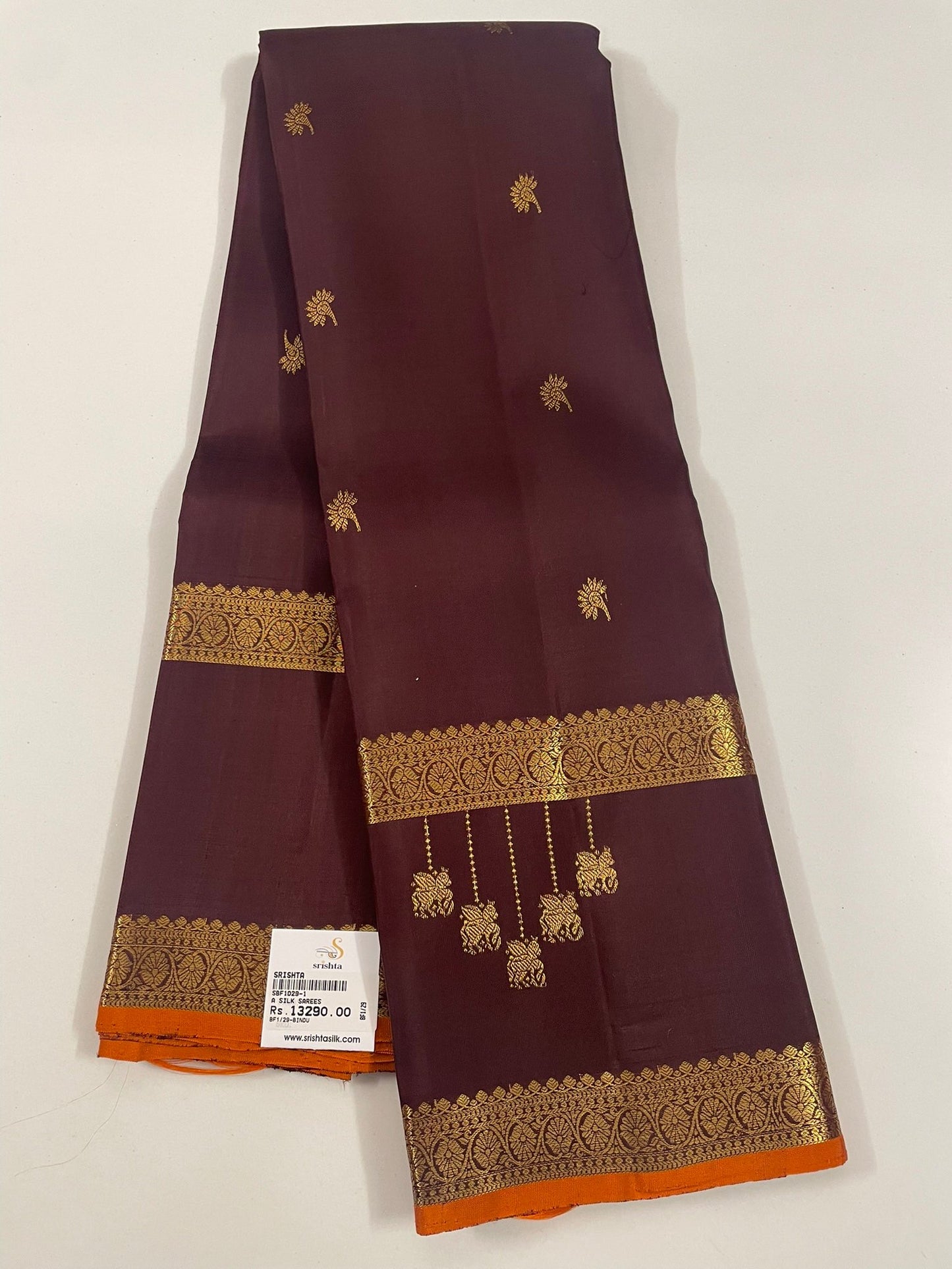 Kanchivaram Silk SBF1D29-1 By SRISHTA