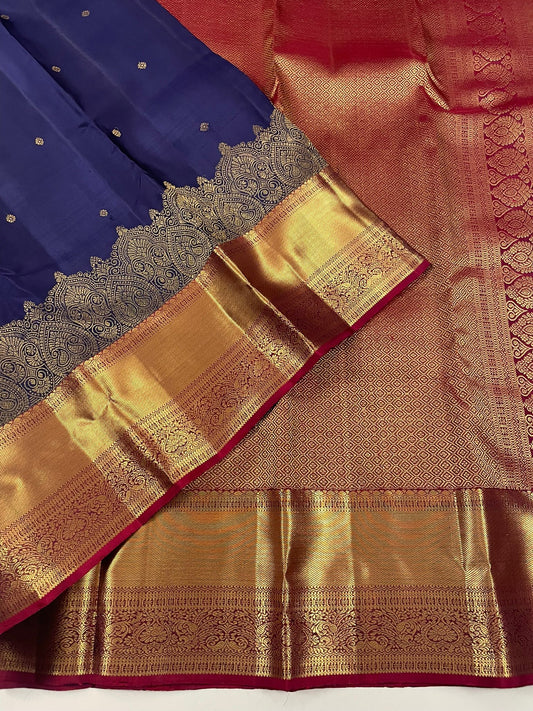 Kanchivaram Silk SBF1D44-1 By SRISHTA
