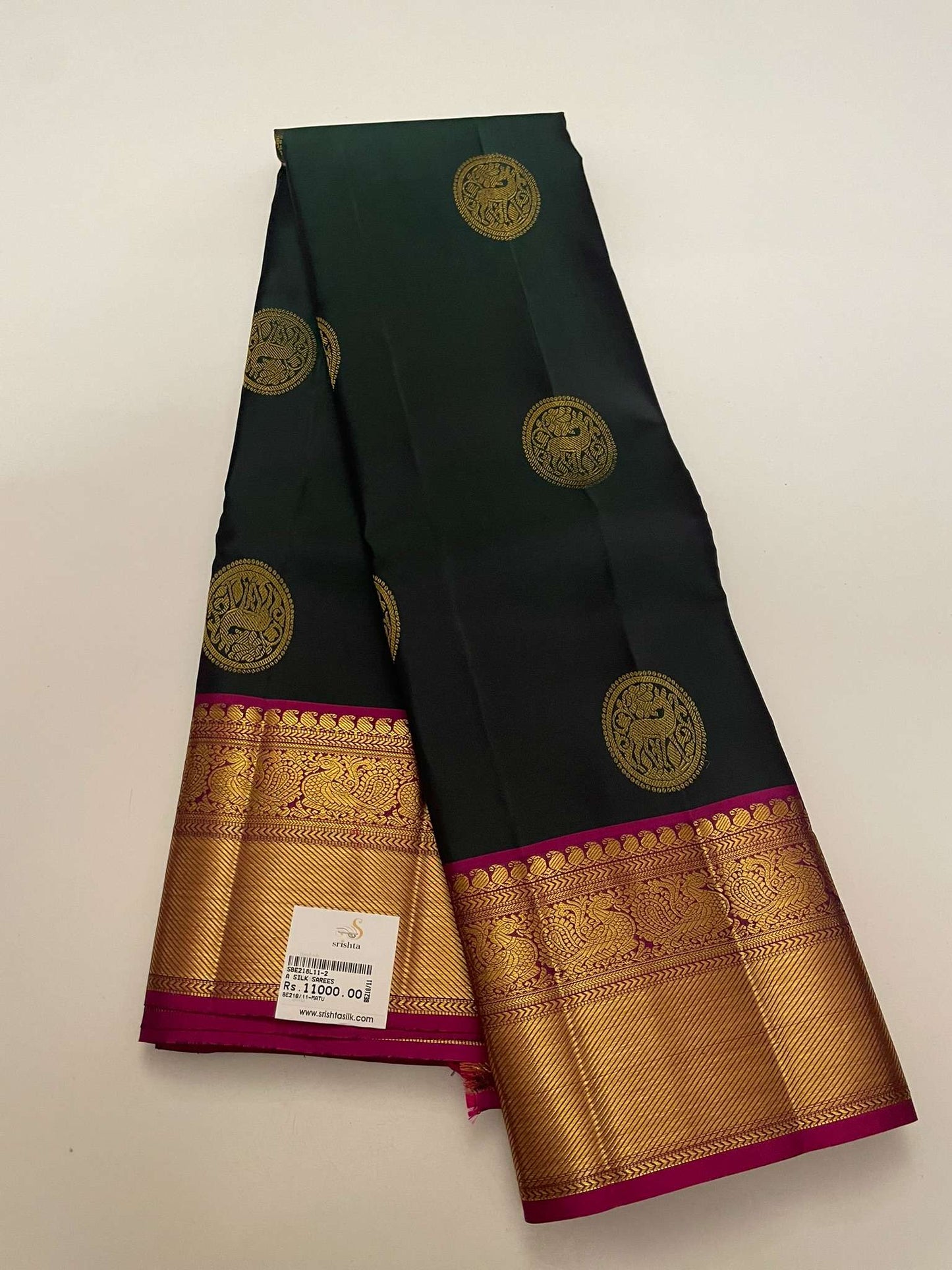 Kanchivaram Silk SBE218L11-2 By SRISHTA