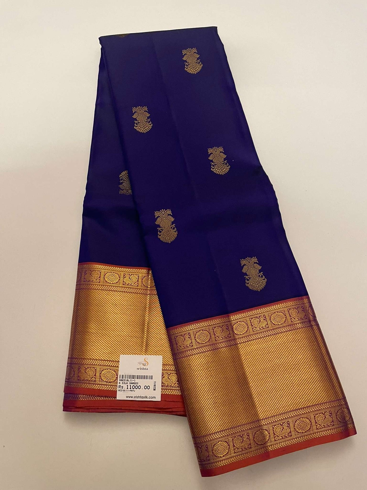 Kanchivaram Silk SBE218L11-1 By SRISHTA