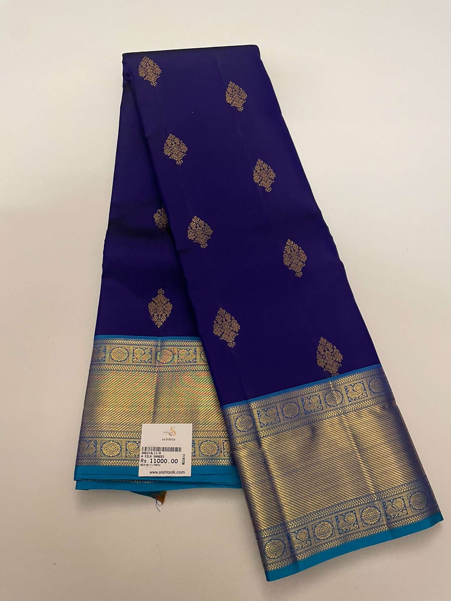 Kanchivaram Silk SBE218L11-5 By SRISHTA