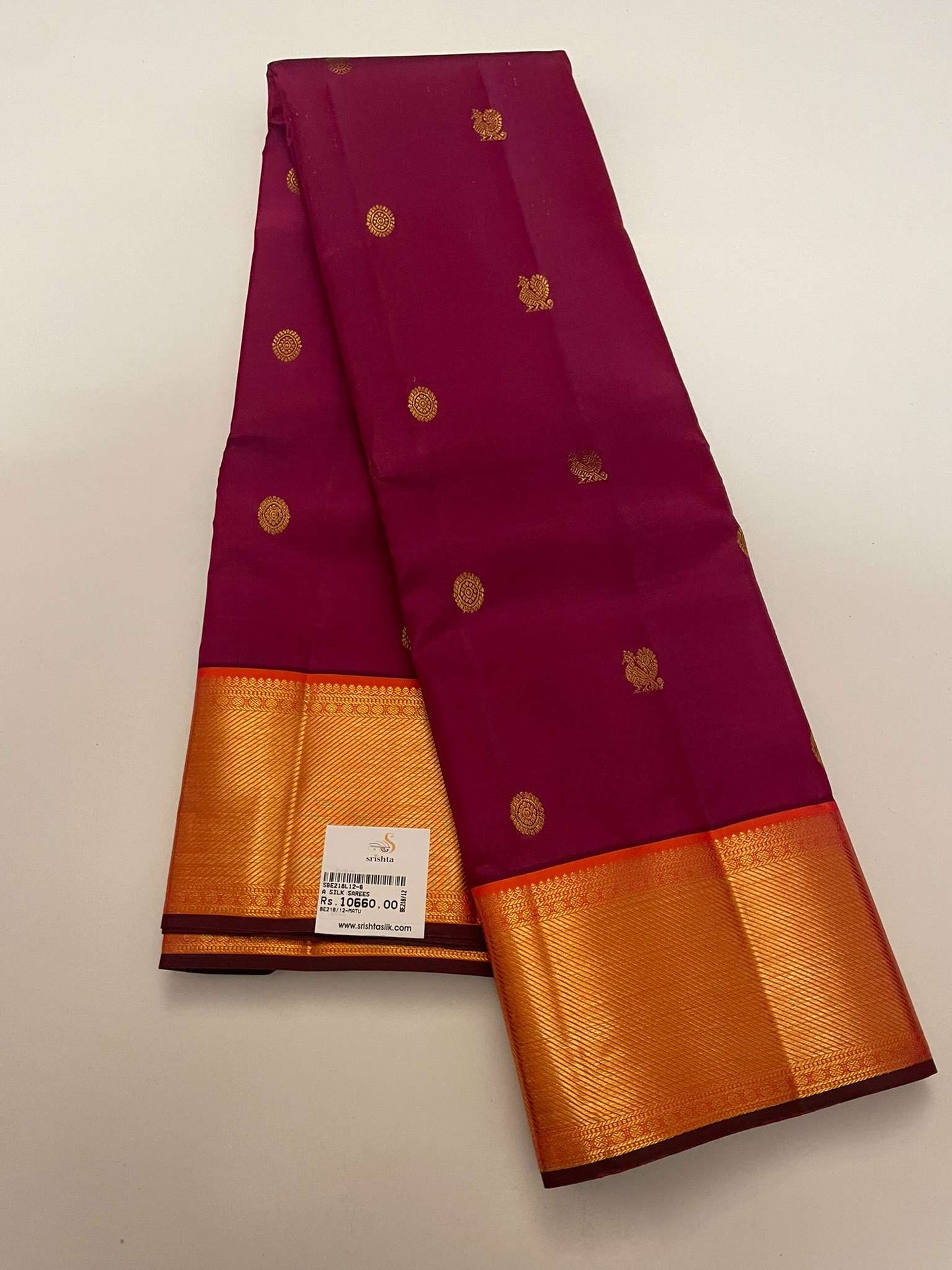 Kanchivaram Silk SBE218L12-6 By SRISHTA