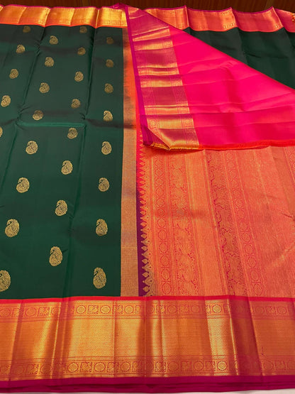 Kanchivaram Silk SBE218L2-14 By SRISHTA