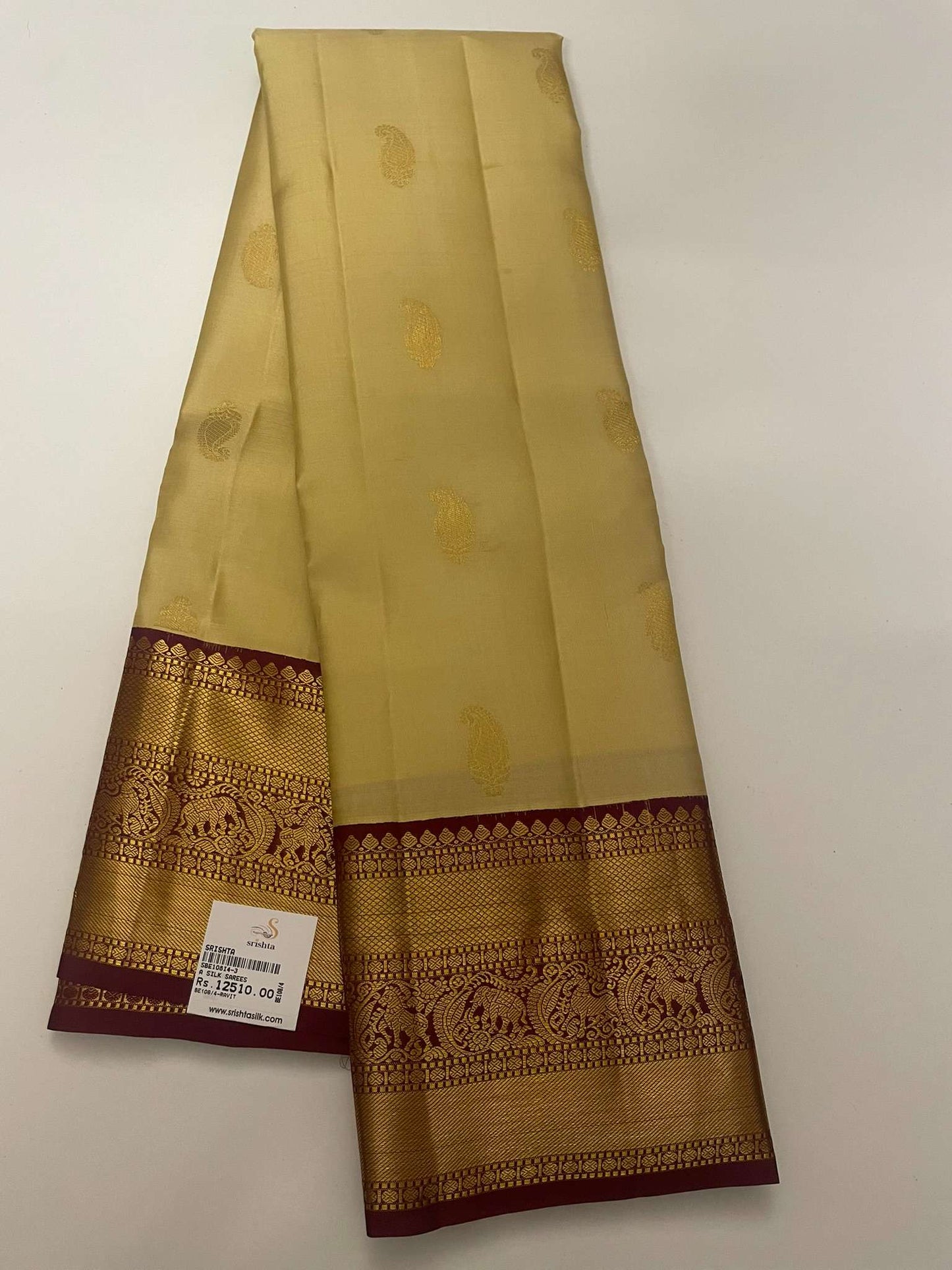 Kanchivaram Silk SBE108I4-3 By SRISHTA