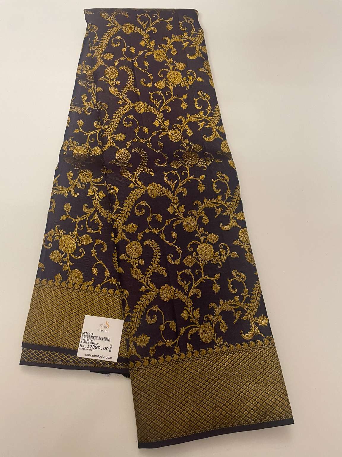 Kanchivaram Silk SBE108I8-1 By SRISHTA