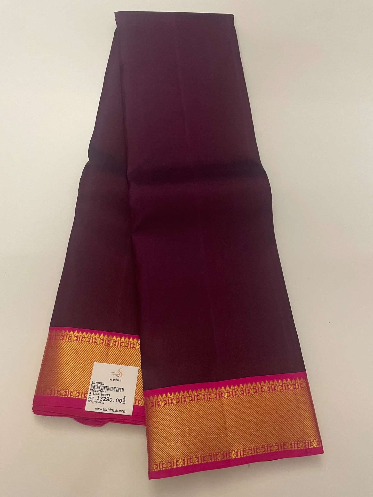 Kanchivaram Silk SBE107I6-1 By SRISHTA