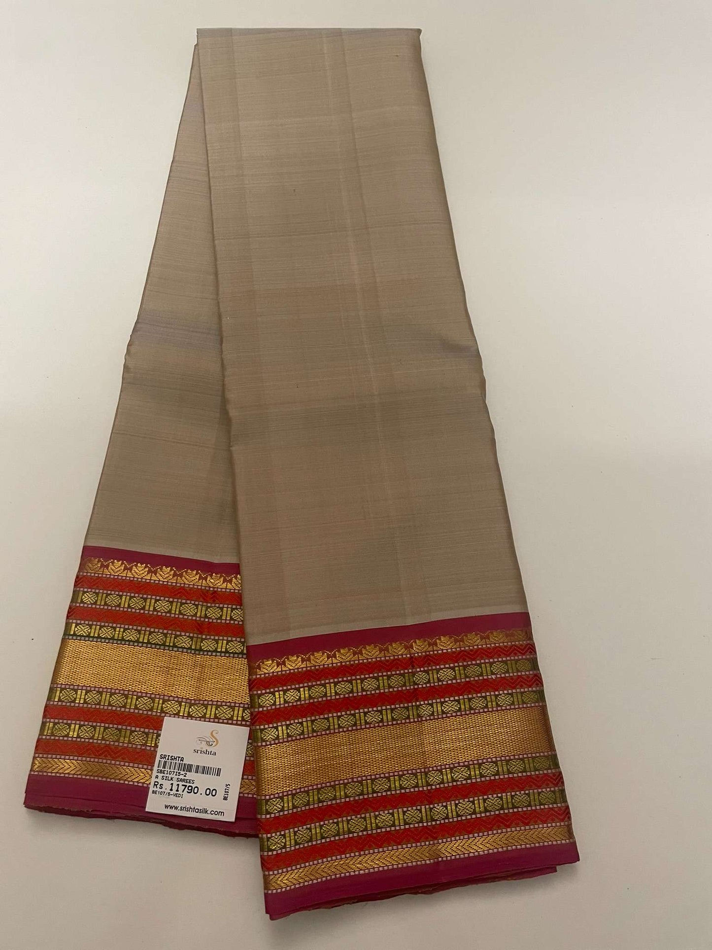 Kanchivaram Silk SBE107I5-2 By SRISHTA