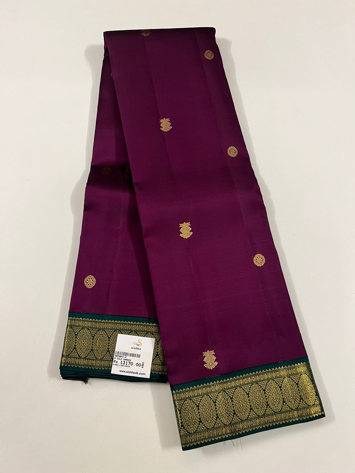 Kanchivaram Silk SBF98H1-4 By SRISHTA