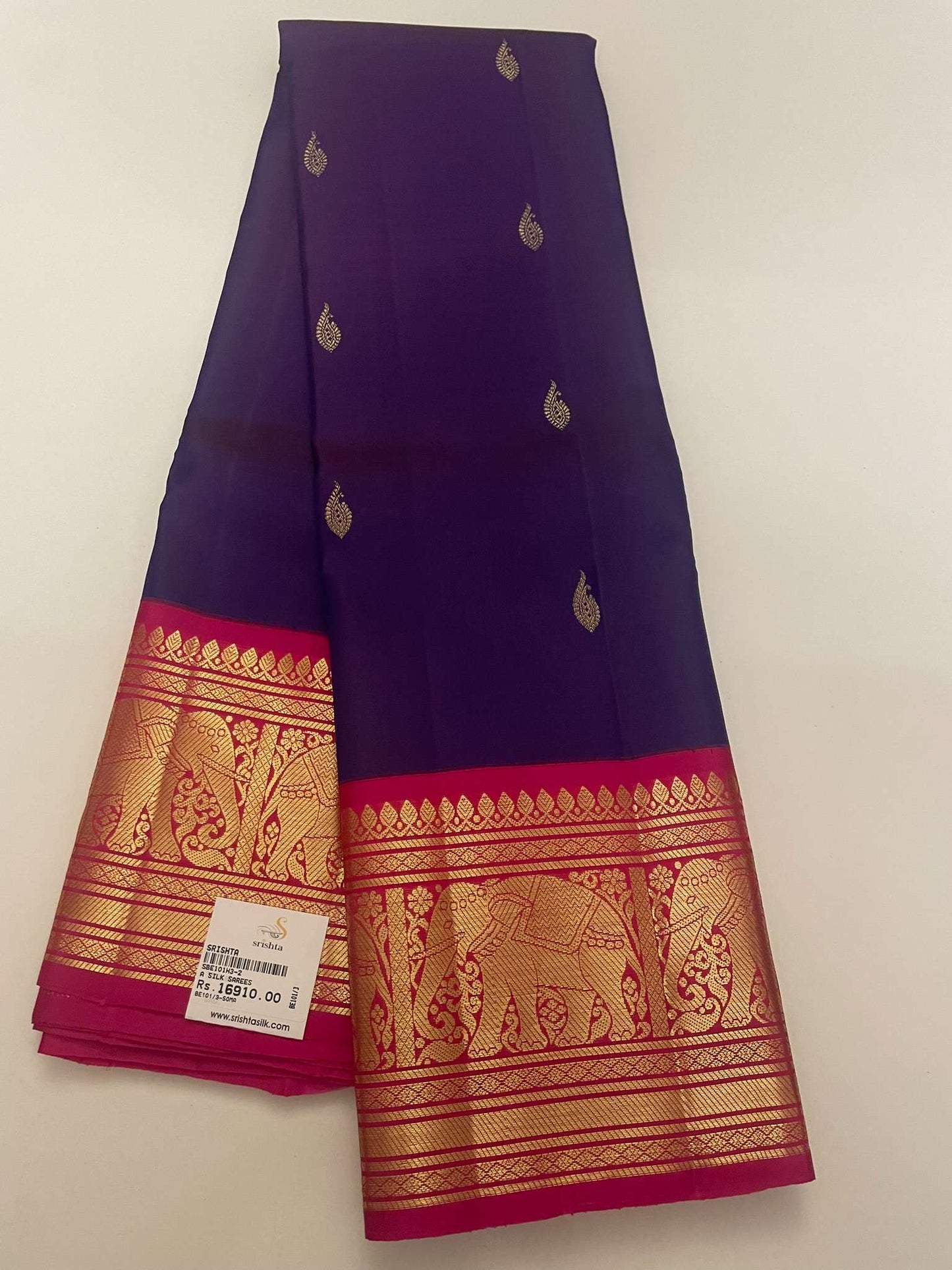 Kanchivaram Silk SBE101H3-2 By SRISHTA