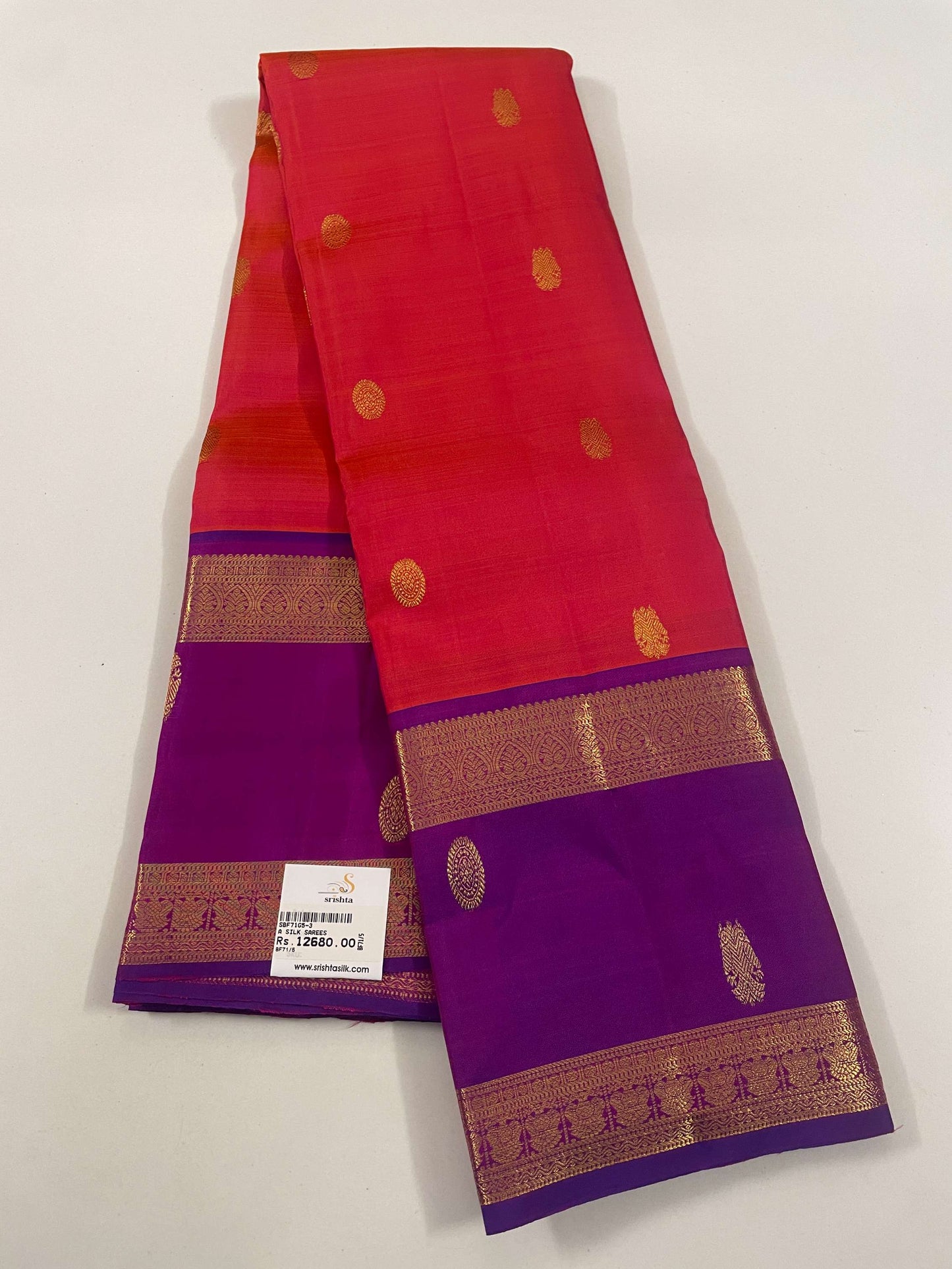 Kanchivaram Silk SBF71G5-3 By SRISHTA