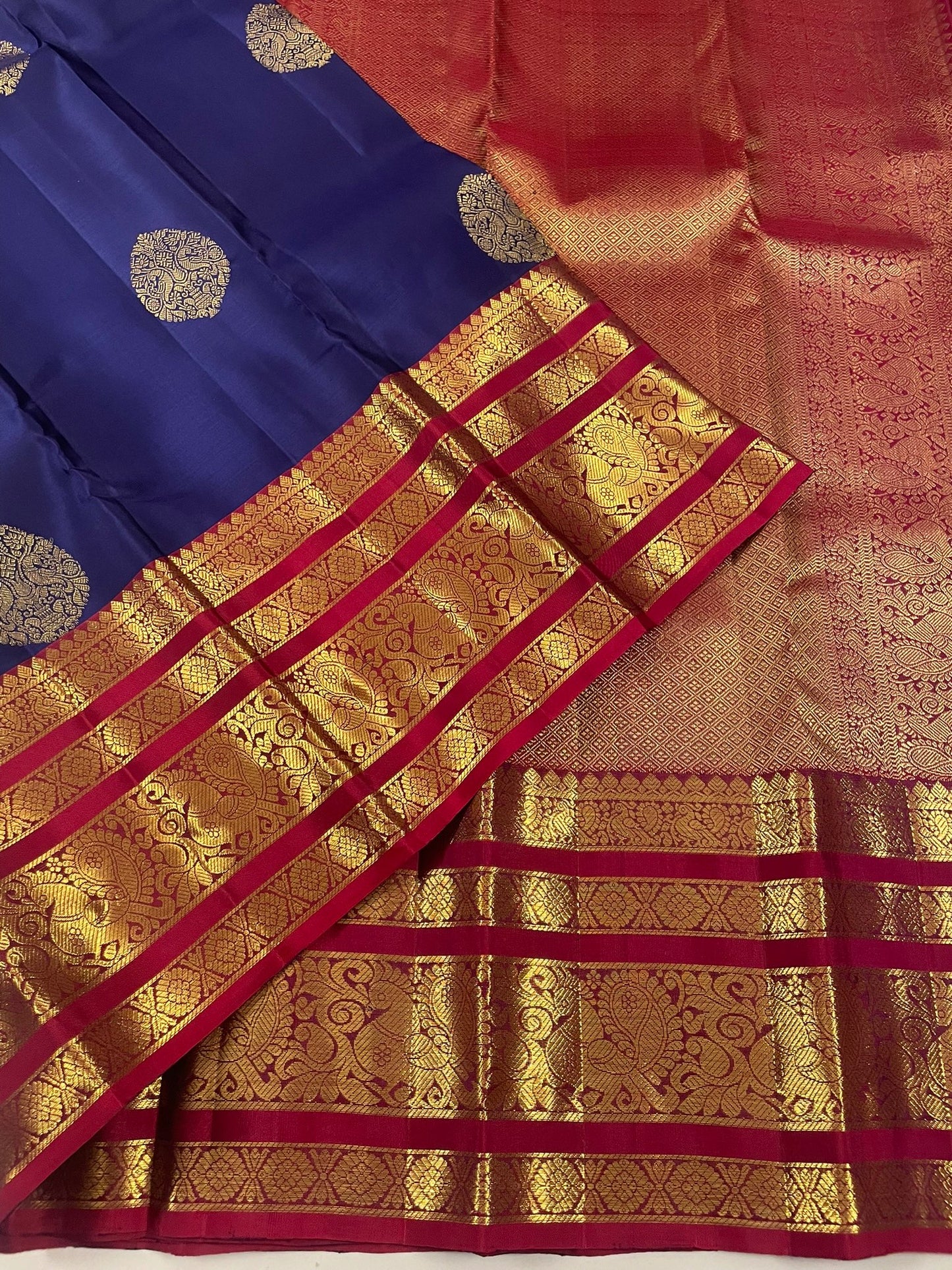 Kanchivaram Silk SBF1D17 - 2 By SRISHTA