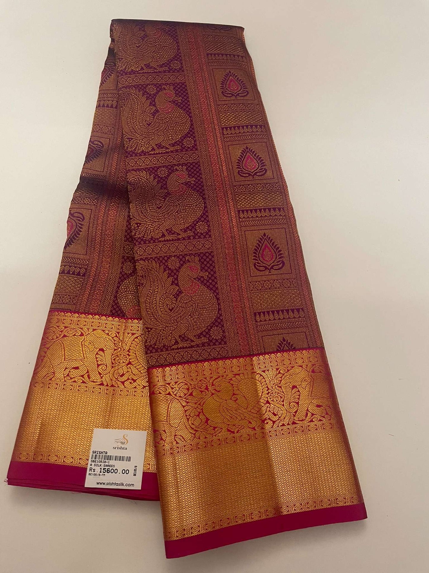 Kanchivaram Silk SBE105I8-1 By SRISHTA